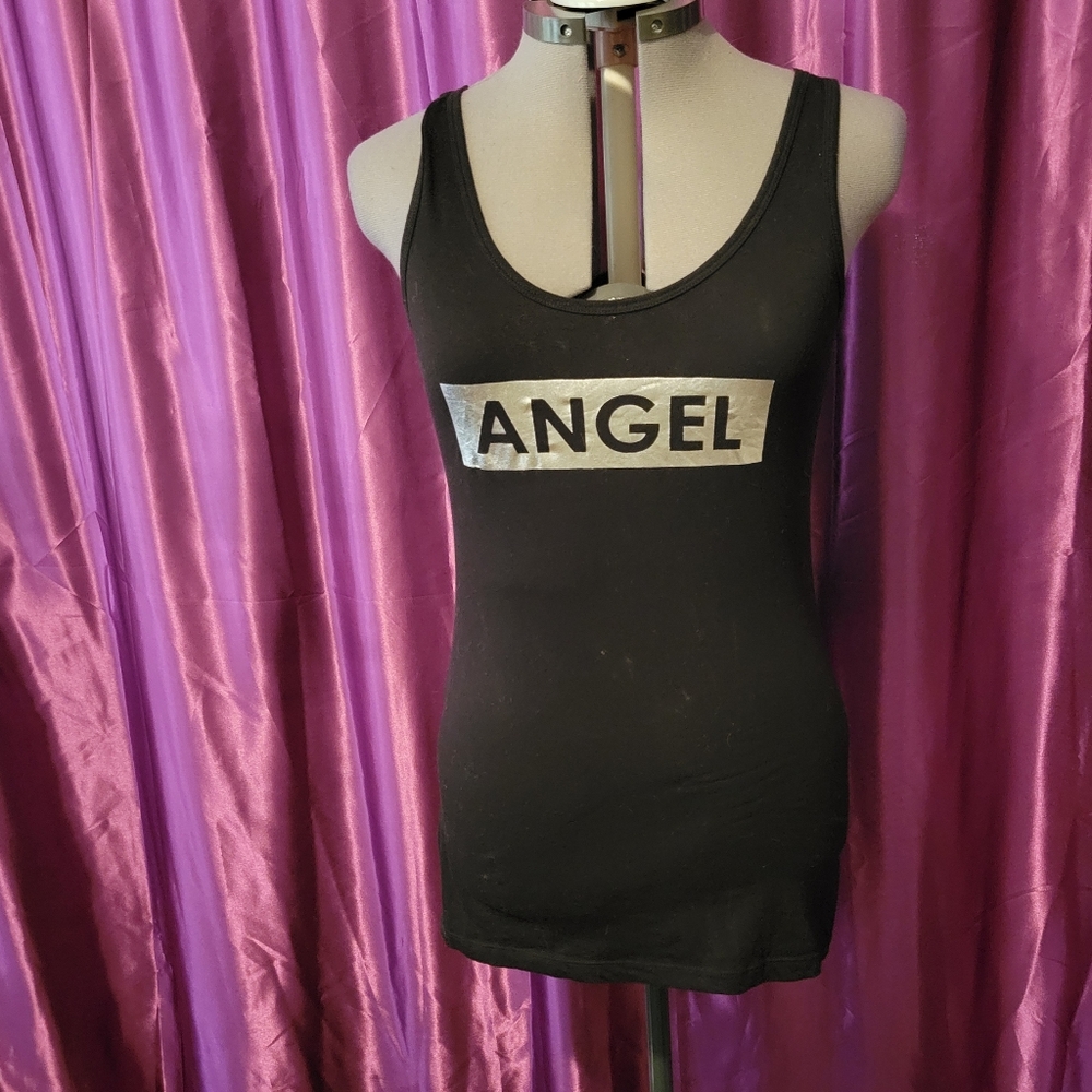 Cute, soft, flirty "Angel" tank by No Boundaries